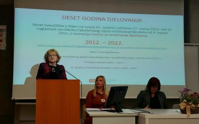 Obilježavanje deset godina djelovanja Centra za istraživanje djetinjstva